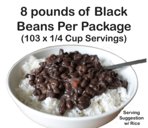 8 Lbs of Black Beans